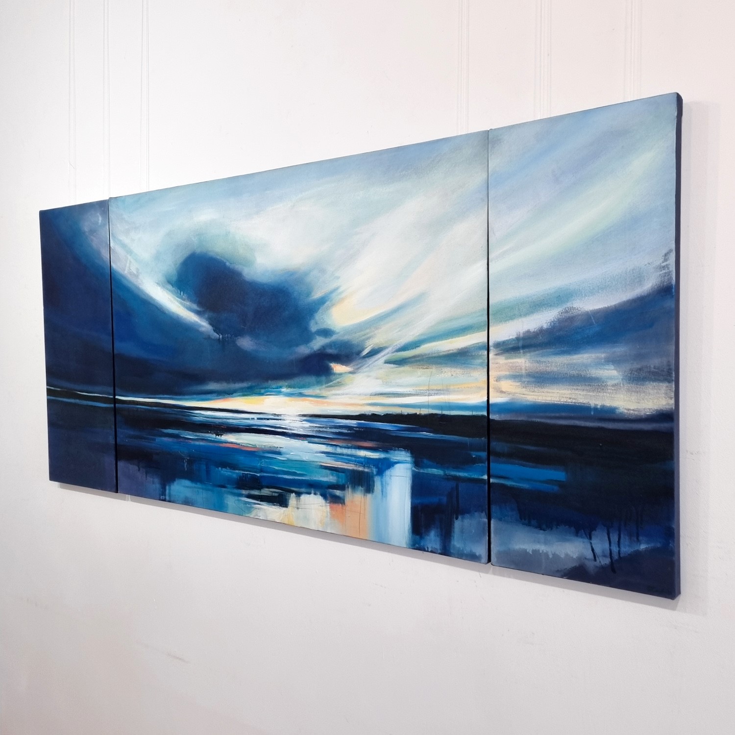 'Dusk Over Largo Bay' by artist Sarah Carrington